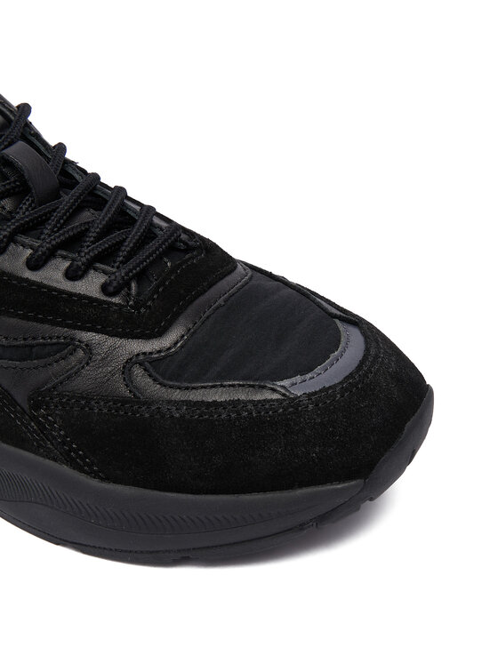 D.A.T.E. D.A.T.E. Sneakers Fuga Shiny W431-FG-SH Schwarz