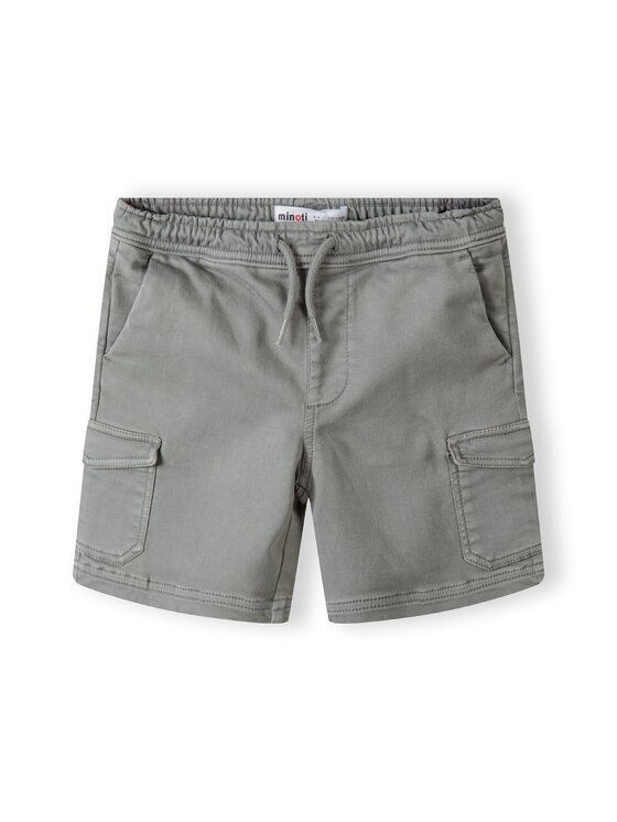 minoti minoti Szorty materiałowe 23short49 Szary Regular Fit