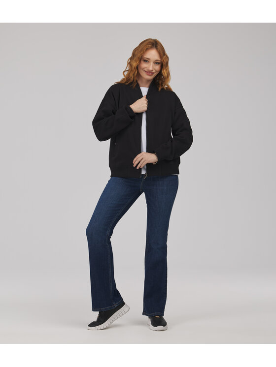 Lee Cooper Lee Cooper Bluza NICOLE Czarny Relaxed Fit
