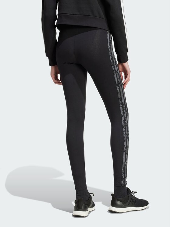 adidas adidas Legginsy 159885 Czarny Fitted Fit