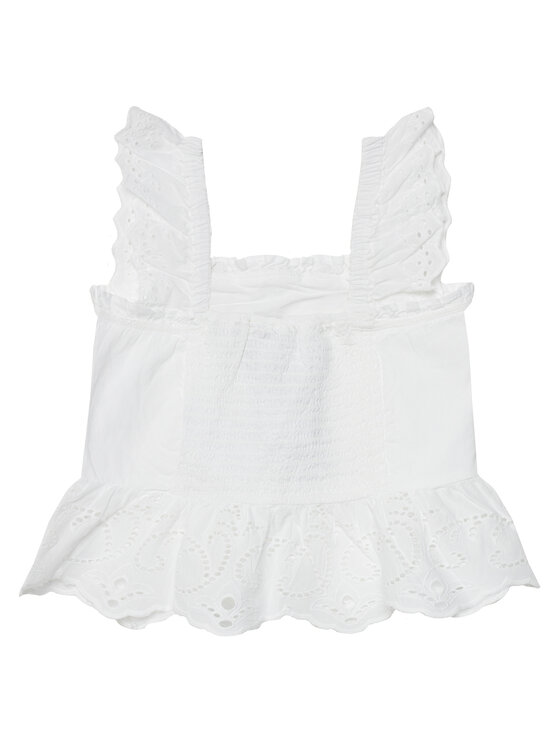 Guess Guess Top J5GH14 WBHO0 Bílá Regular Fit