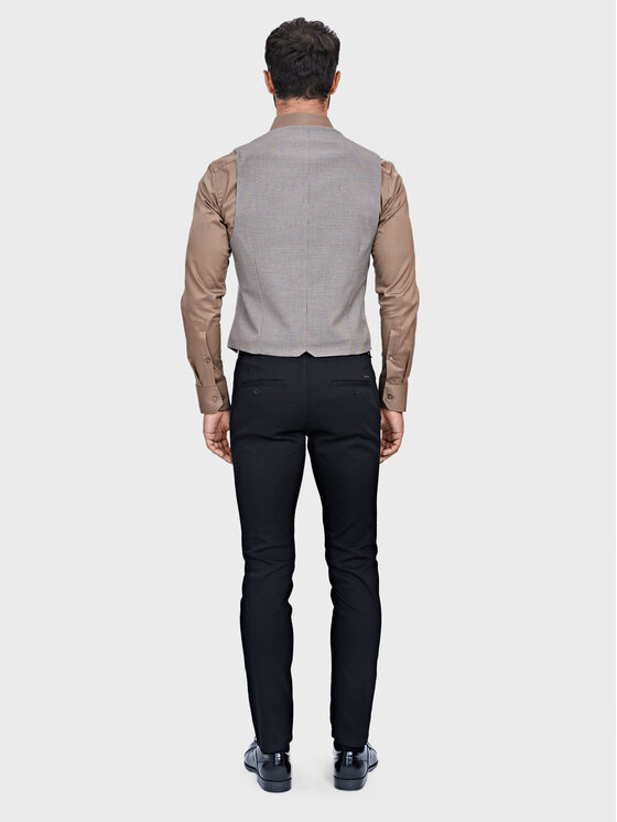 Evenemen Evenemen Kamizelka garniturowa BOSTON S9662 COL.4 Szary Slim Fit