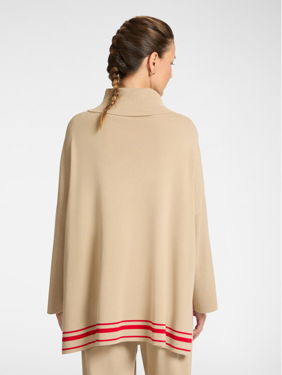 Elena Mirò Elena Mirò Cardigan S735E003446N0A1 Écru A-Line Fit
