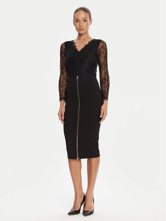 Rinascimento Rinascimento Боди CFC0125006003 Черен Regular Fit