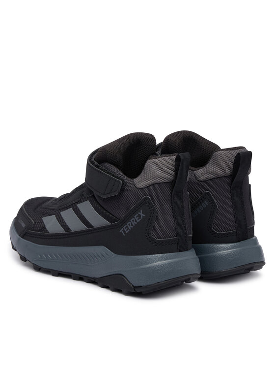 adidas adidas Παπούτσια πεζοπορίας Terrex Anylander Mid Climaproof Children Hiking Shoes KJ2668 Μαύρο