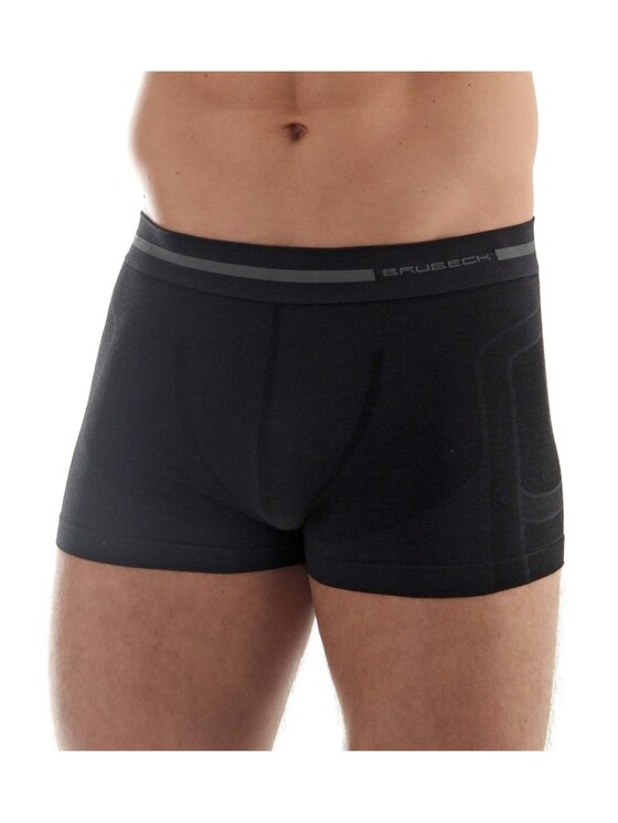 Brubeck Brubeck Bokserki BX10430 Comfort Wool Czarny