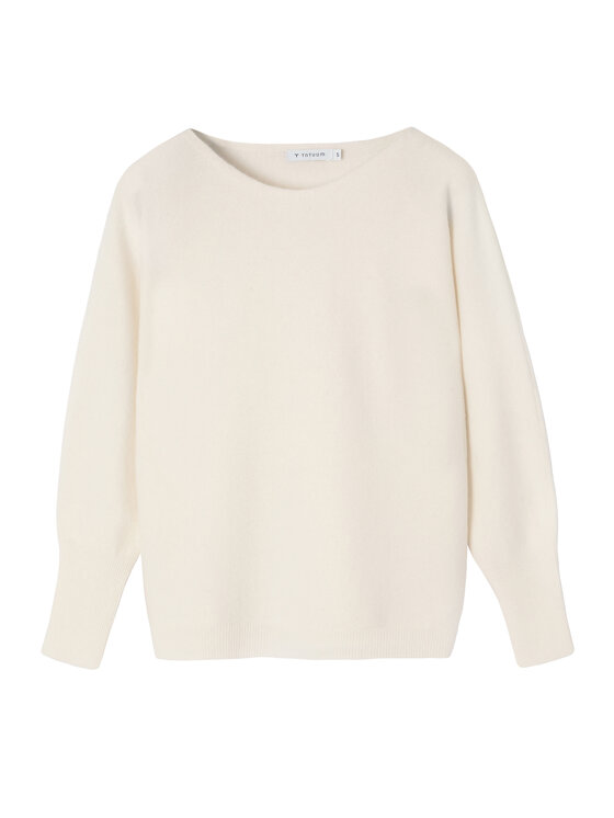 TATUUM Tatuum Sweter LIVIA Écru Classic Fit
