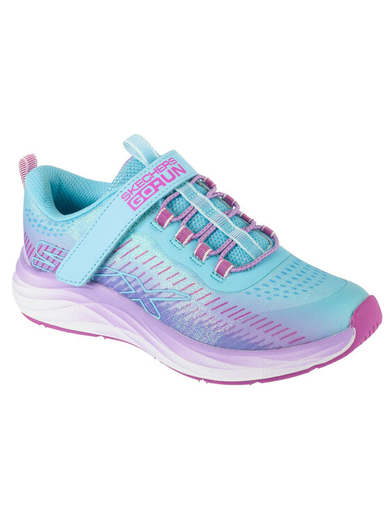 Skechers Skechers Sneakersy Go-Run Accelerate - Glitter S Niebieski