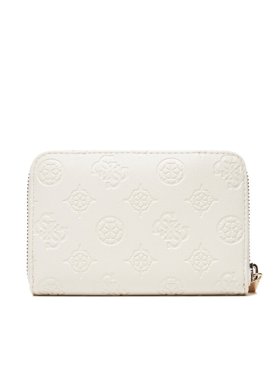 Guess Guess Голям дамски портфейл Phoebe Slg SWPD96 65140 Бял