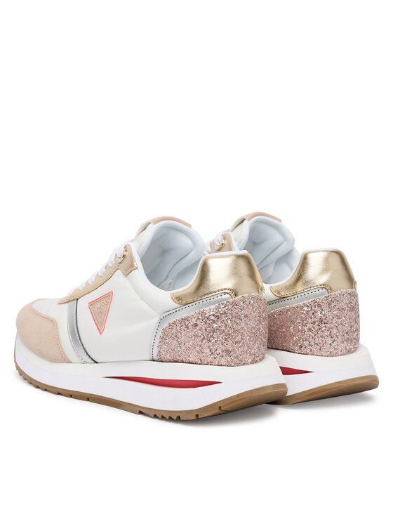 Guess Guess Sneakersy FLPEAG FAB12 Écru
