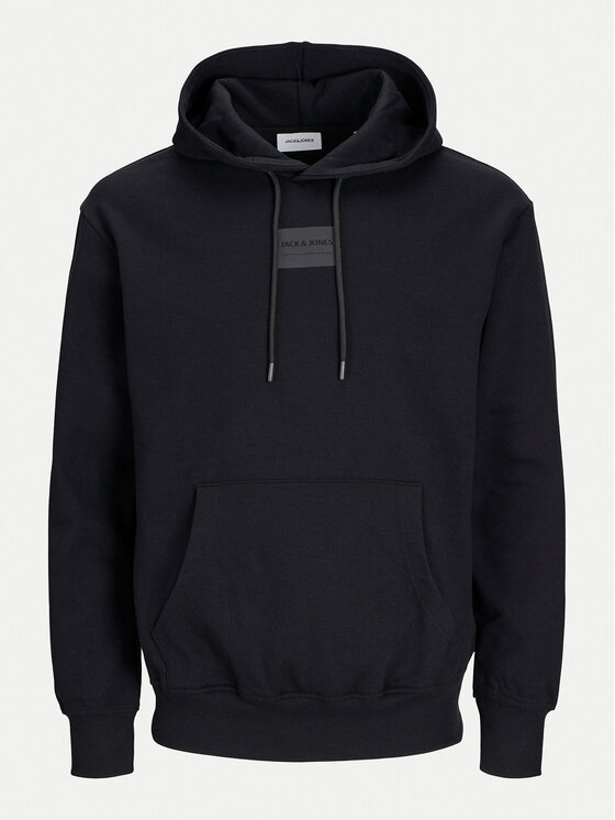 Jack&Jones Jack&Jones Μπλούζα Hakkai 12256841 Μαύρο Relaxed Fit