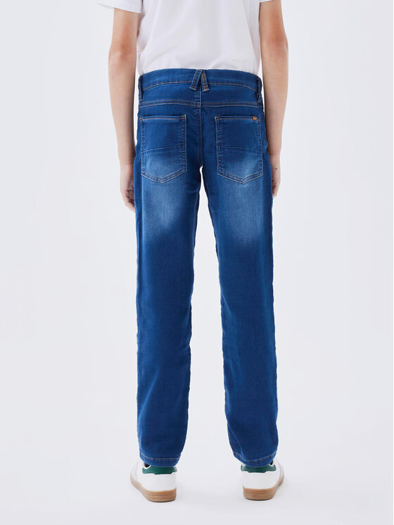 NAME IT NAME IT Jeansy 13209038 Niebieski Slim Fit
