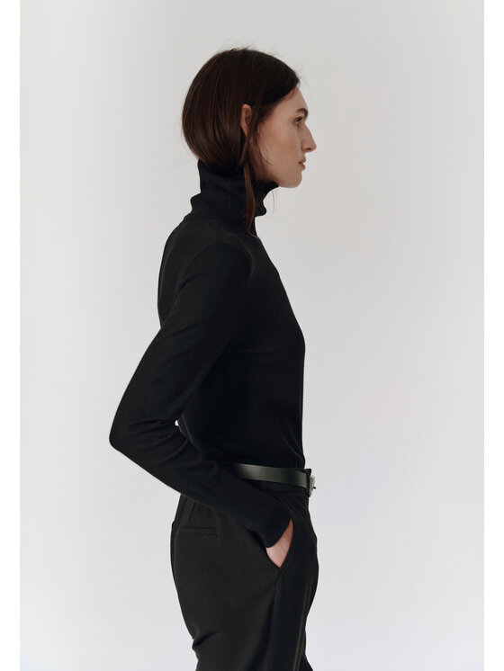 TATUUM TATUUM Sweter ANKIO Czarny Classic Fit