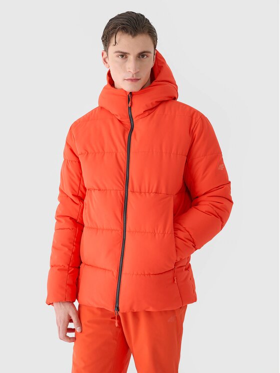 4F 4F Lyžiarska bunda 4FWAW24TTJAM580-62S Červená Regular Fit