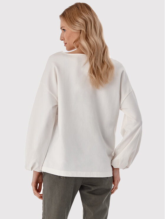 TATUUM Tatuum Mikina Submisa T2207.046 Bílá Relaxed Fit
