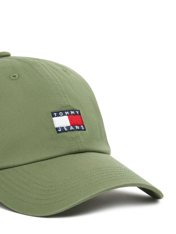 Tommy Jeans Tommy Jeans Šilterica Tjm Heritage 6 Panel Cap AM0AM12020 Zelena