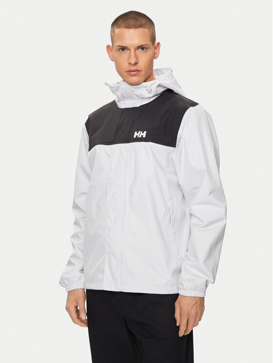 Helly Hansen Helly Hansen Větrovka Vancouver Rain Jacket 53935 Bílá Regular Fit