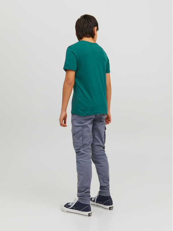 T-shirt Corp Logo 12152730 Verde Regular Fit