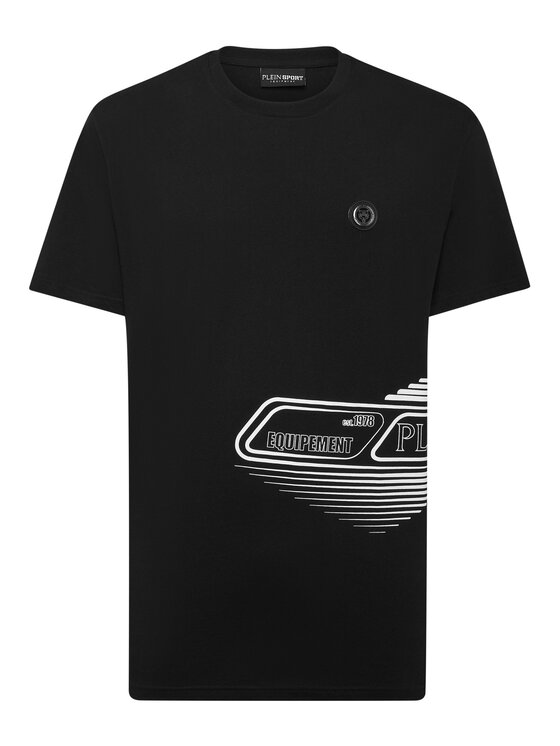 Plein Sport Plein Sport T-Shirt 19537 Czarny Regular Fit