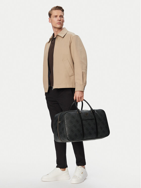 Guess Geantă de weekend Berta TWOB86 88930 Gri închis