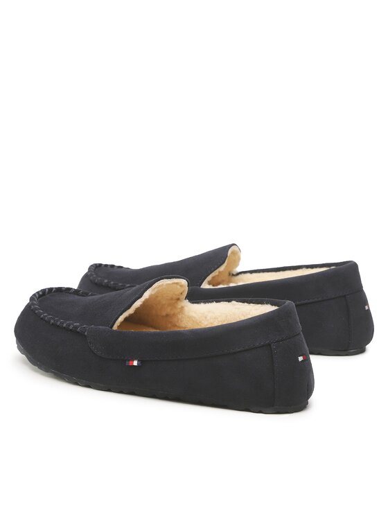 Tommy Hilfiger Tommy Hilfiger Copati Driver Homeslipper FM0FM04223 Mornarsko modra