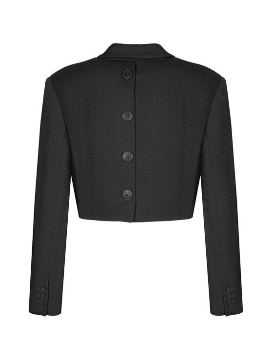 BENU BENU Marynarka z guzikami Czarny Regular Fit