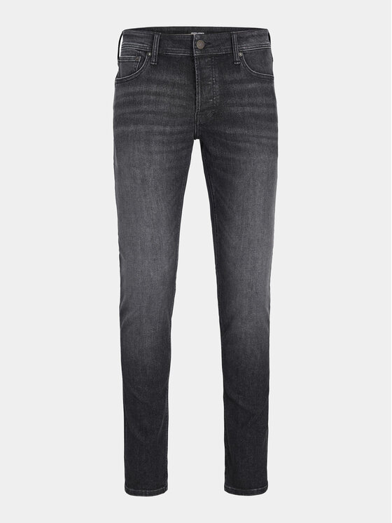 Jack&Jones Jack&Jones Jeansy Glenn 12243595 Czarny Slim Fit