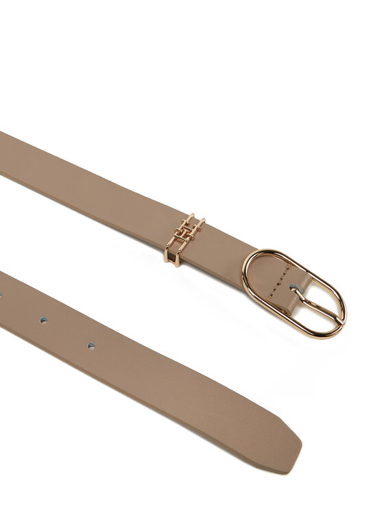 Tommy Hilfiger Tommy Hilfiger Dámsky opasok Feminine 2.5 AW0AW17494 Écru