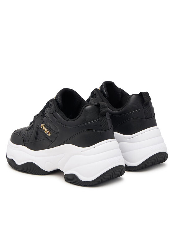 Guess Guess Sneakersy FLFHAC FAL12 Czarny