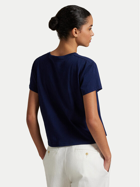 Polo Ralph Lauren Polo Ralph Lauren Majica 211965108001 Mornarsko modra Regular Fit
