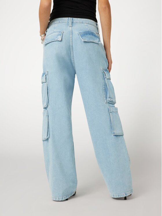 Guess Guess Jeansy 166843 Niebieski Relaxed Fit