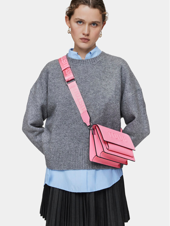 TOUS TOUS Дамска чанта Bandolera S. Audree T La Rue 2002020613 Розов
