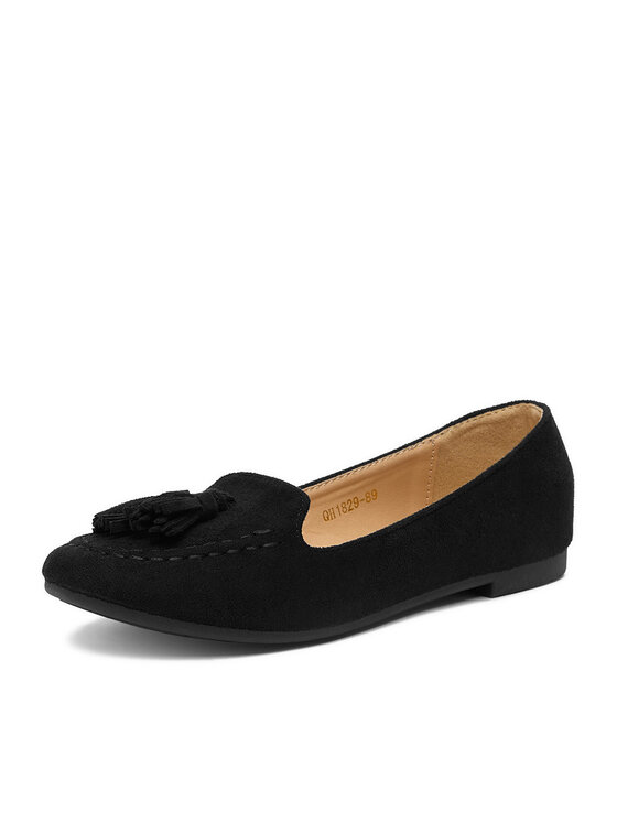 DeeZee DeeZee Mokasini QH1829-89 Črna