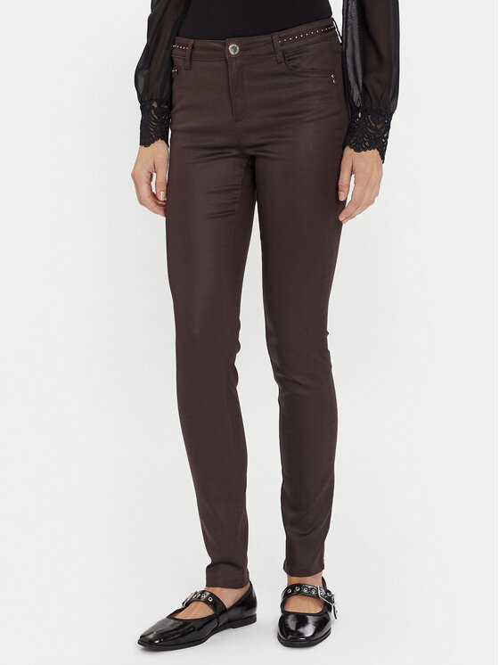 Morgan Morgan Τζιν 252-PALAO Καφέ Slim Fit