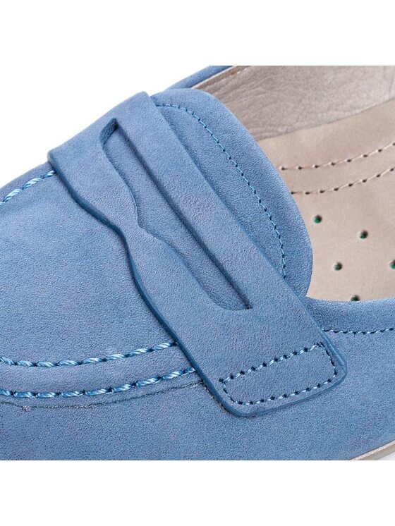 ECCO Mokasyny Touch 15 26013302471 Niebieski Modivo.pl