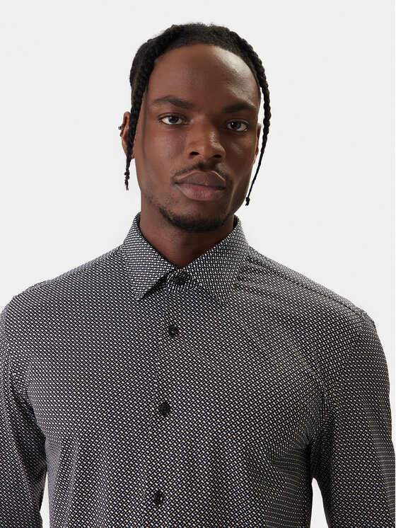 BOSS BOSS Риза P-Hank 50556102 Черен Slim Fit
