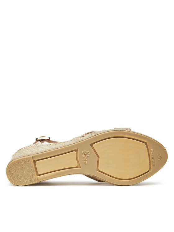 Castañer Castañer Espadrilles Bruna/9/002 025678 Bézs