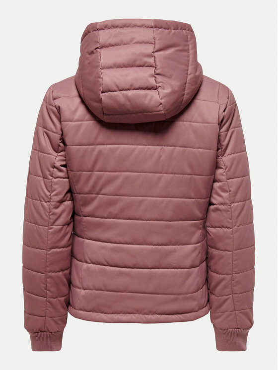 JDY JDY Pūkinė striukė Ebonie 15328268 Rožinė Regular Fit