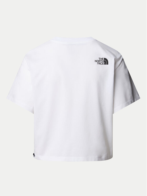 The North Face The North Face T-Shirt Easy NF0A8A6H Biały Loose Fit
