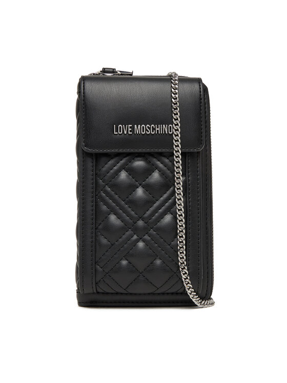 LOVE MOSCHINO Torebka na telefon JC5682PP1NLA000B Czarny