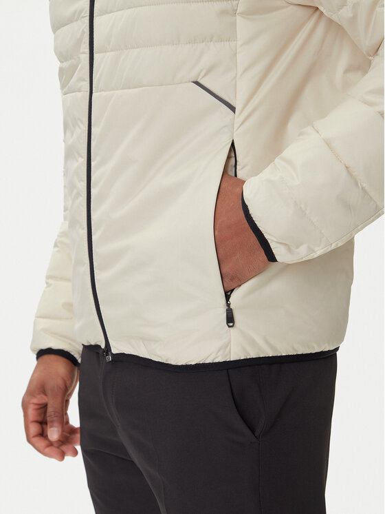 BOSS BOSS Bunda pro přechodné období Ow Urbanex JT HD 50549181 Béžová Regular Fit