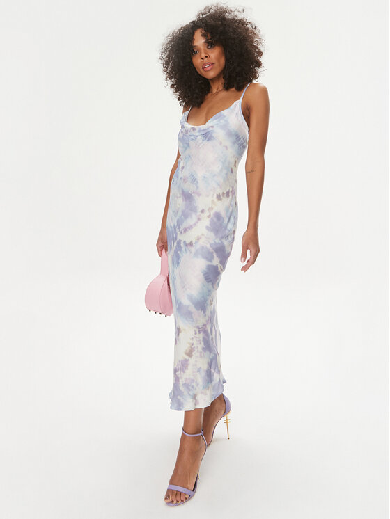 Guess Guess Coctailkleid Akilina W4GK39 WG4W2 Violett Regular Fit