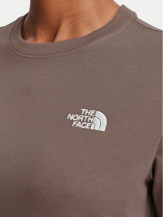 The North Face The North Face T-Shirt Evolution Simple Dome Slm NF0A8FX7 Světle hnědá Regular Fit