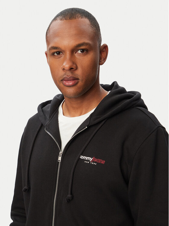 Tommy Jeans Tommy Jeans Sweatshirt DM0DM23404 Schwarz Regular Fit