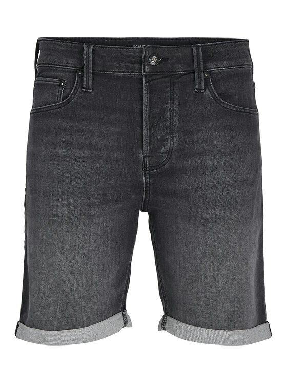 Jack & Jones Jack & Jones Pantaloni scurți de blugi Rick 12269501 Gri Regular Fit