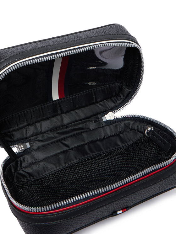 Tommy Hilfiger Tommy Hilfiger Kozmetická taštička Th Central Washbag AM0AM14824 Čierna