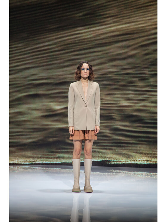 Silvian Heach Silvian Heach Riidest šortsid Pensipa PGP21509SH Beež Regular Fit