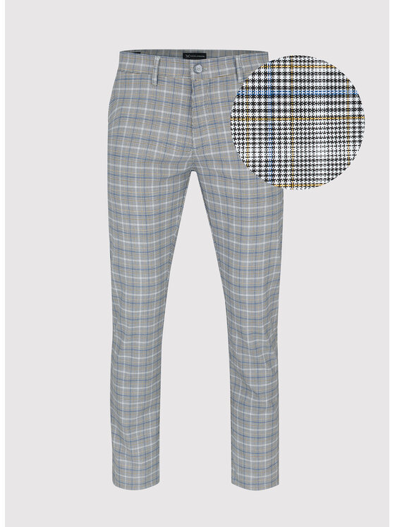Pako Lorente Pako Lorente Spodnie materiałowe P22SF-WX-005 Szary Classic Fit