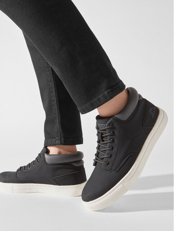 Kappa Kappa Schnürschuhe Logo Finegan 381H82W Schwarz