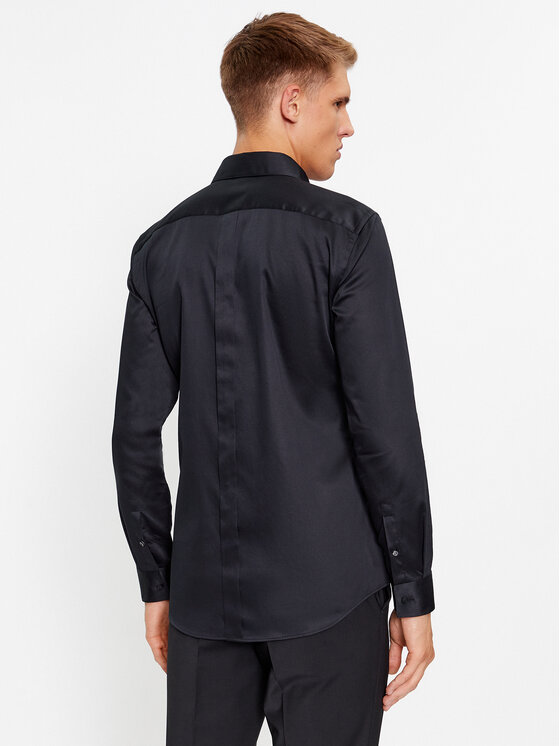 Boss Boss Košile H-Hank-Tux3-231 50503261 Černá Slim Fit